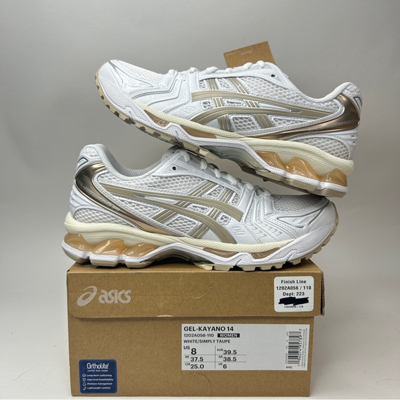 ASICS Gel Kayano 14 WMNS “White Simply Taupe” 2023 - Picture 1 of 4
